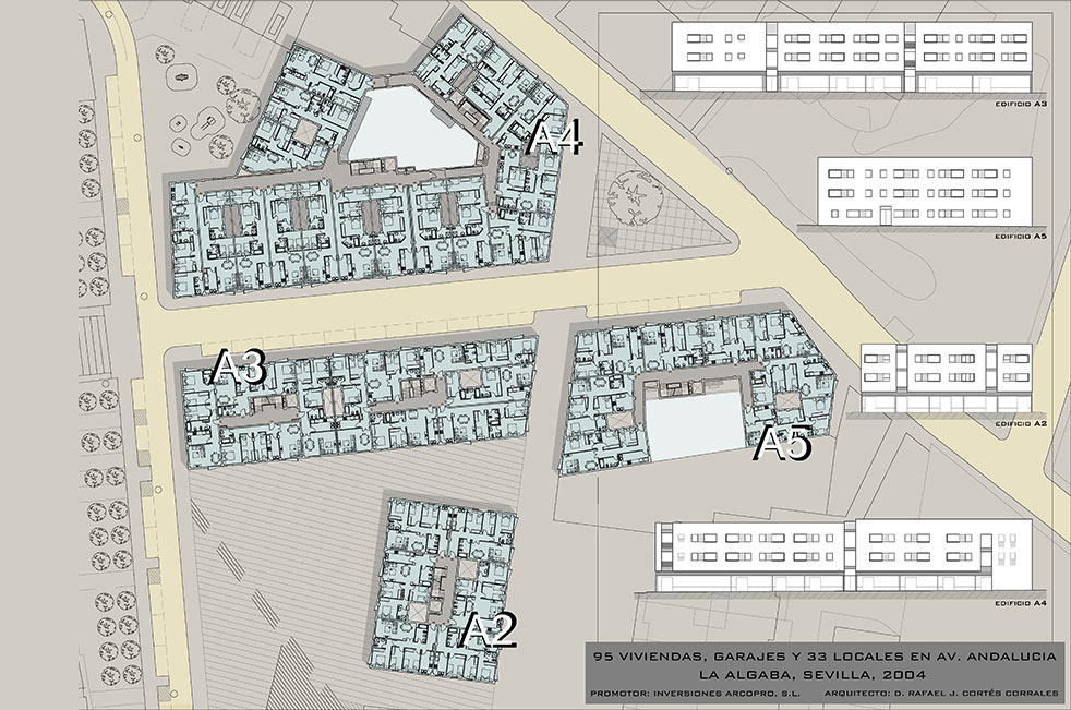 Viviendas plurifamiliares. La Algaba. Sevilla