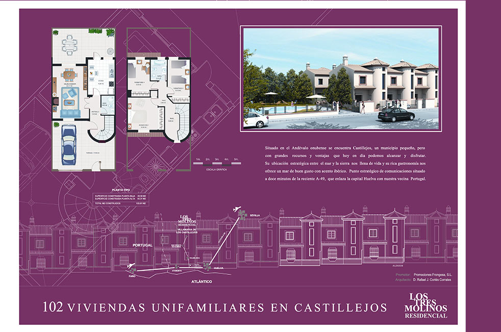 Residencial “ Los Molinos”. Villanueva de los Castillejos. Huelva